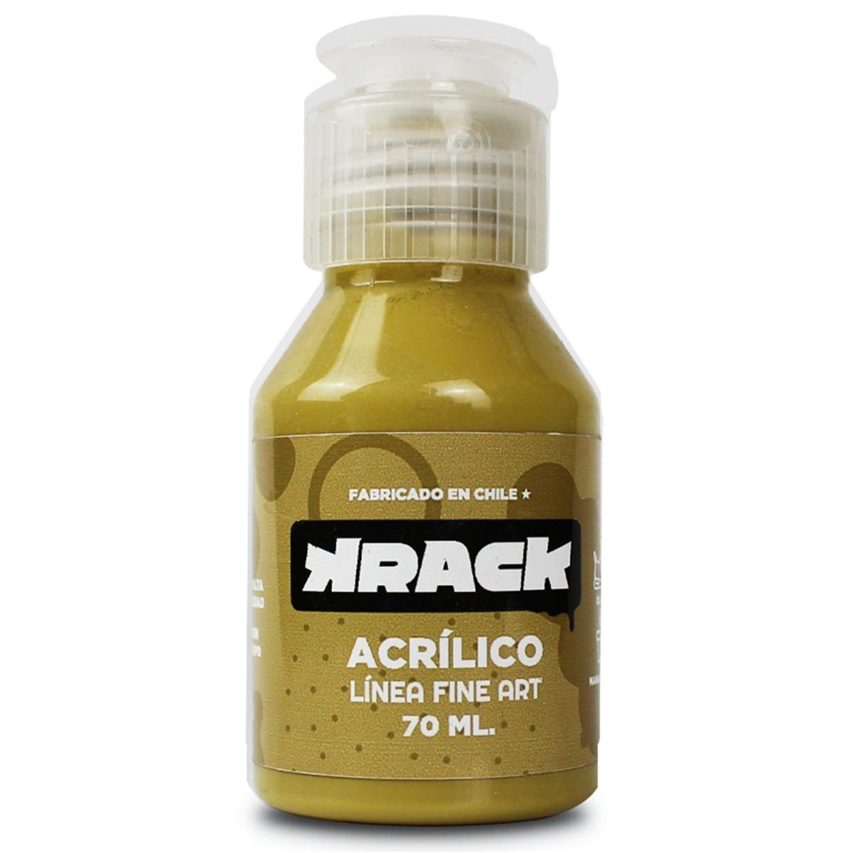 KRACK - Pintura Acrílica Café Pipeño 0.070 l
