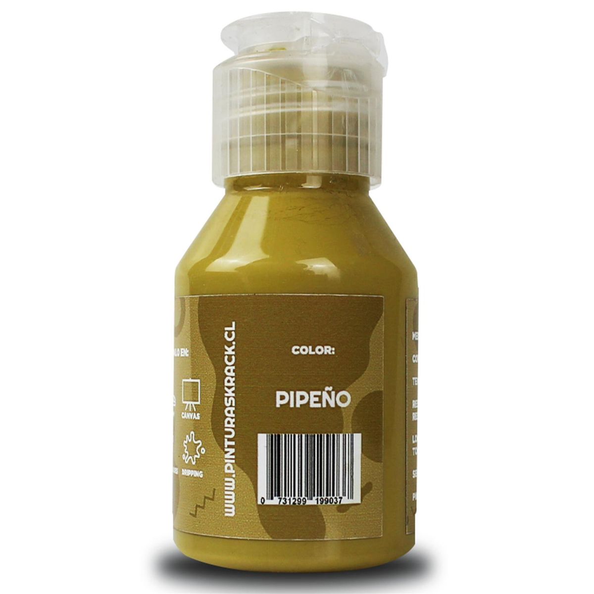 KRACK - Pintura Acrílica Café Pipeño 0.070 l