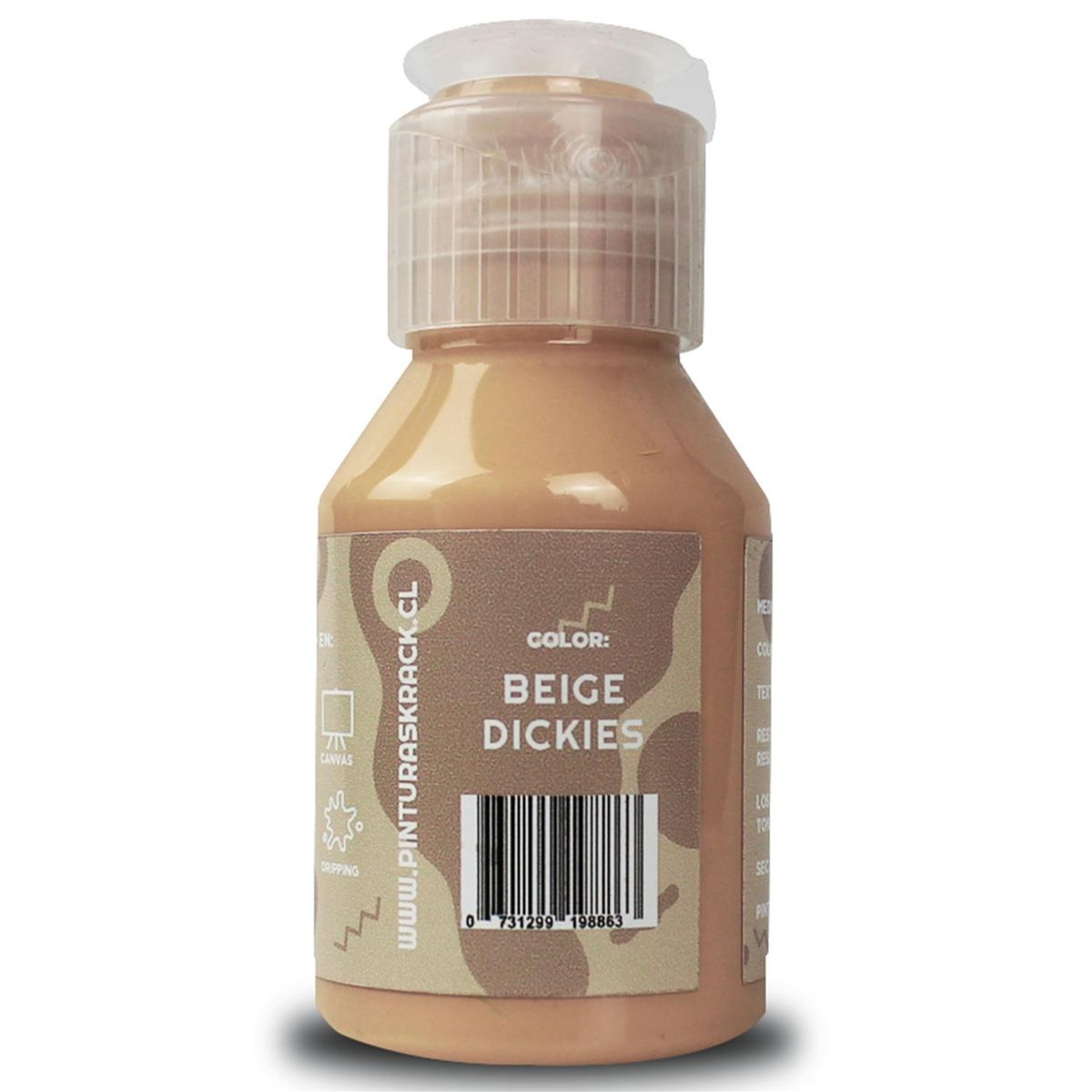 KRACK - Pintura Acrílica Beige Dickies 0.070 l