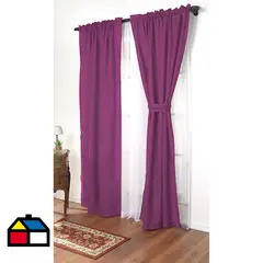 DORAL - Cortina Agatha Tela 140x220 cm Fucsia