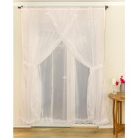 Set Cortinas De velo 200x220 cm Crudo