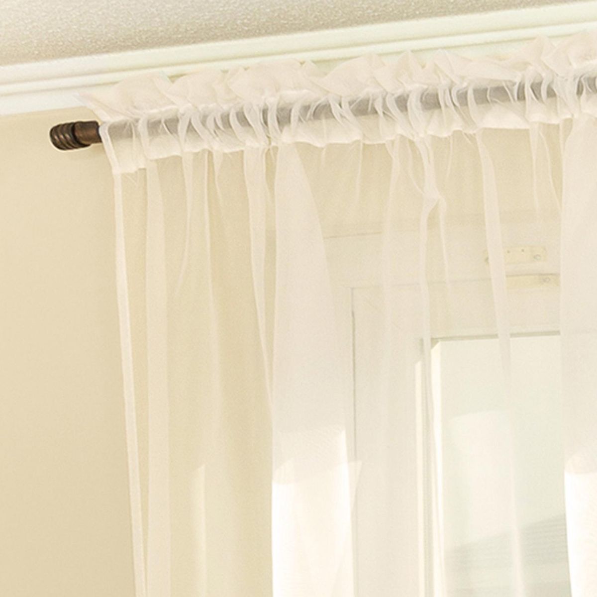 DORAL - Juego Velo Liso 2 Paños Pasador