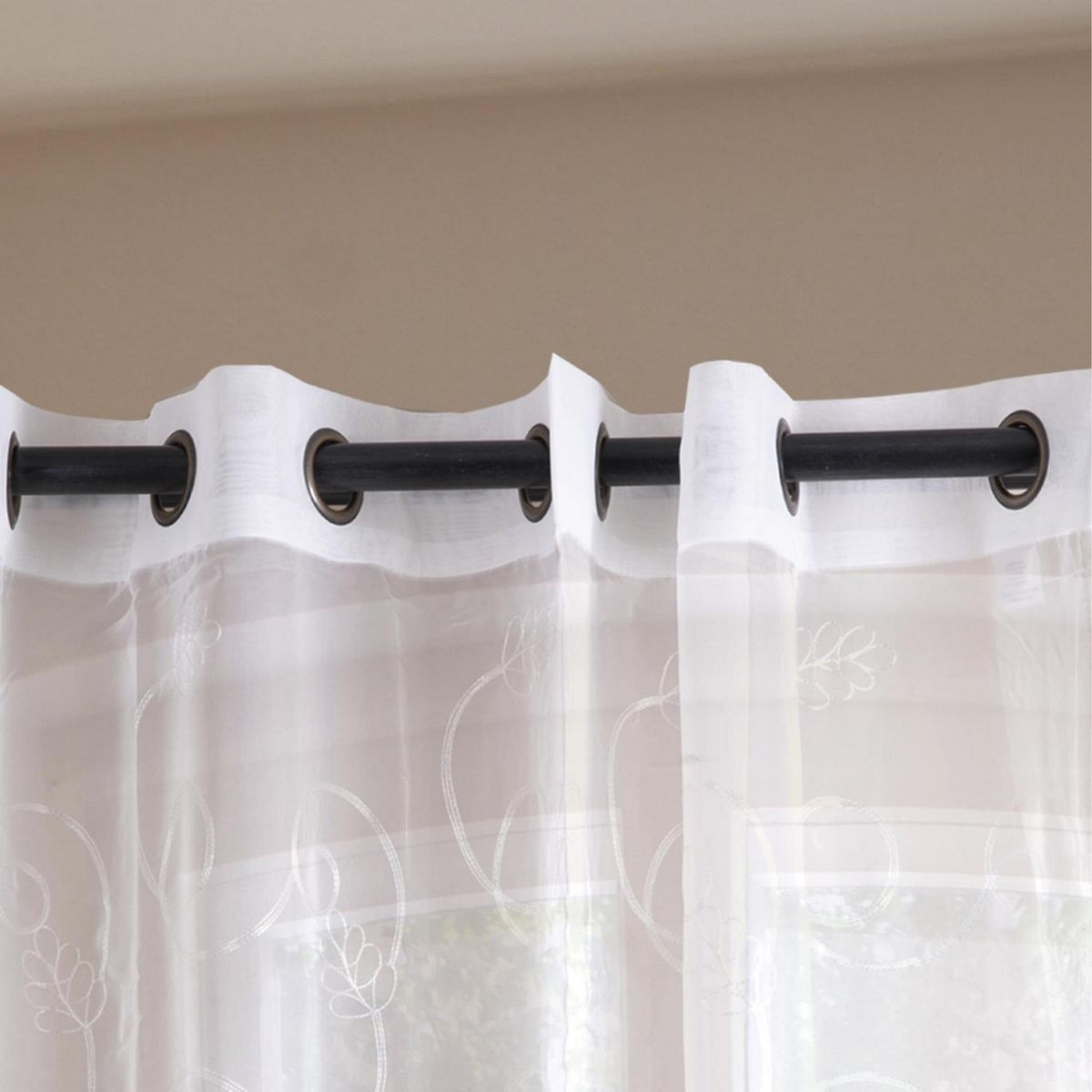 DORAL - Juego Velo Bordado 2 Paños Argolla