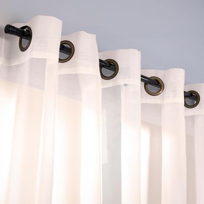 Imagen 2 del producto Set 2 Paños Cortina De velo 145x220 cm Crudo