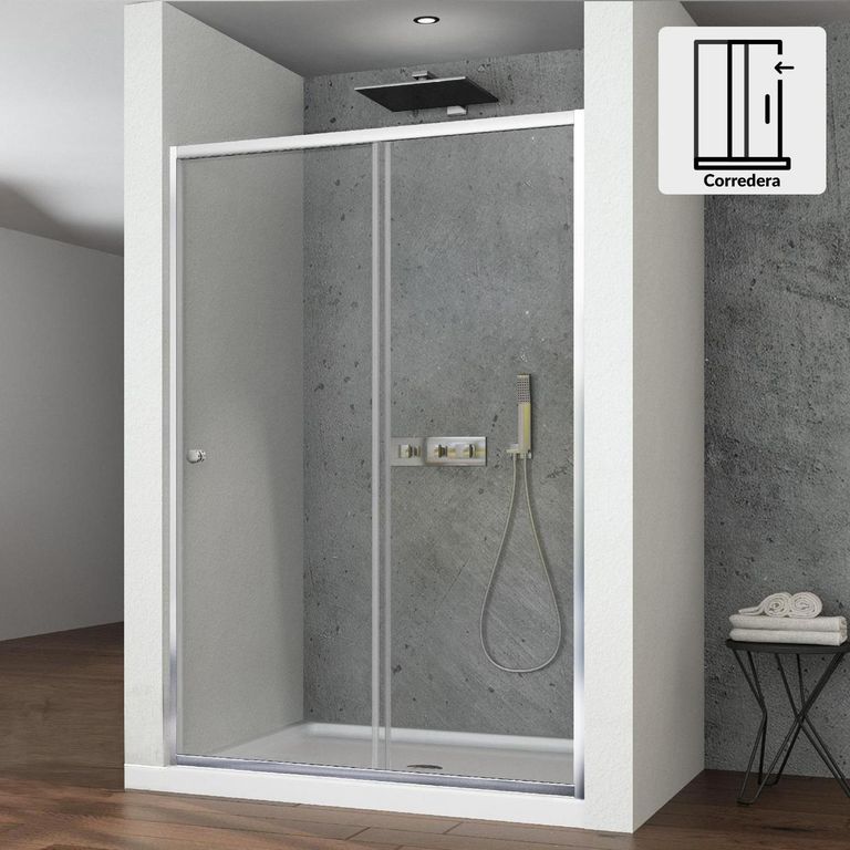 Mampara eko corredera frontal 150x190 cm