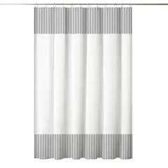 ATMOSPHERA HOME - Cortina lineas grises 180x180 cm