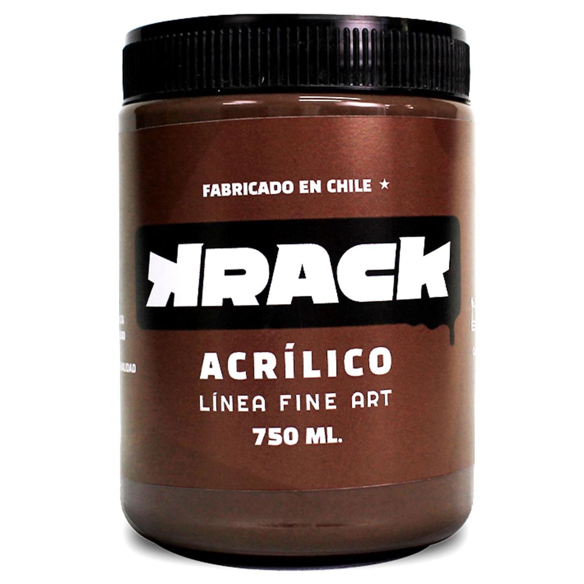 KRACK - Pintura Acrílica Café con Piernas 0.75 l