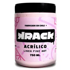 KRACK - Pintura Acrílica Pastel x Daniel´s Rosado Helado Nesquick 0.75 l