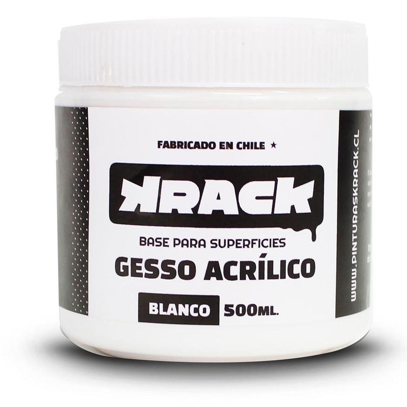 KRACK - Nivelador de Superficies Gesso  Blanco 500 ml
