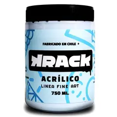 KRACK - Pintura Acrílica Pastel x Daniel´s Celeste Galaxy Cookie 750 ml