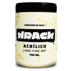 KRACK - Pintura Acrílica Pastel x Daniel´s Amarillo Limonada 750 ml