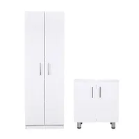 Combo Vanitorio Blanco 60x180x33 cm