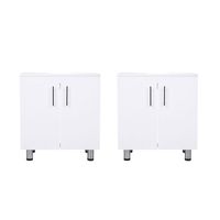 Combo 2 Vanitorios Patas Blanco 60x67x41.5 cm