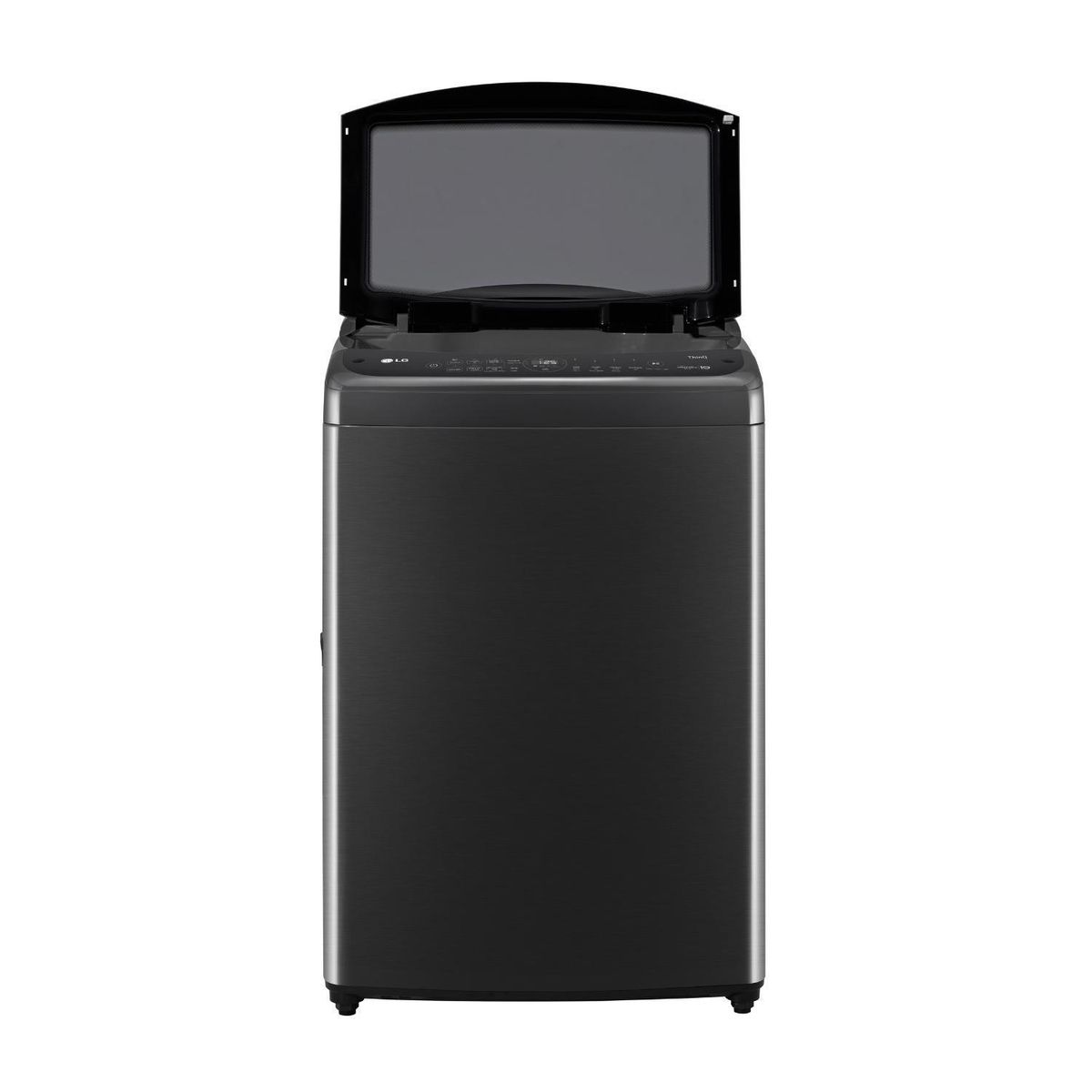 LG - Lavadora Carga Superior 21 kg Negra Platino WT21PBV6