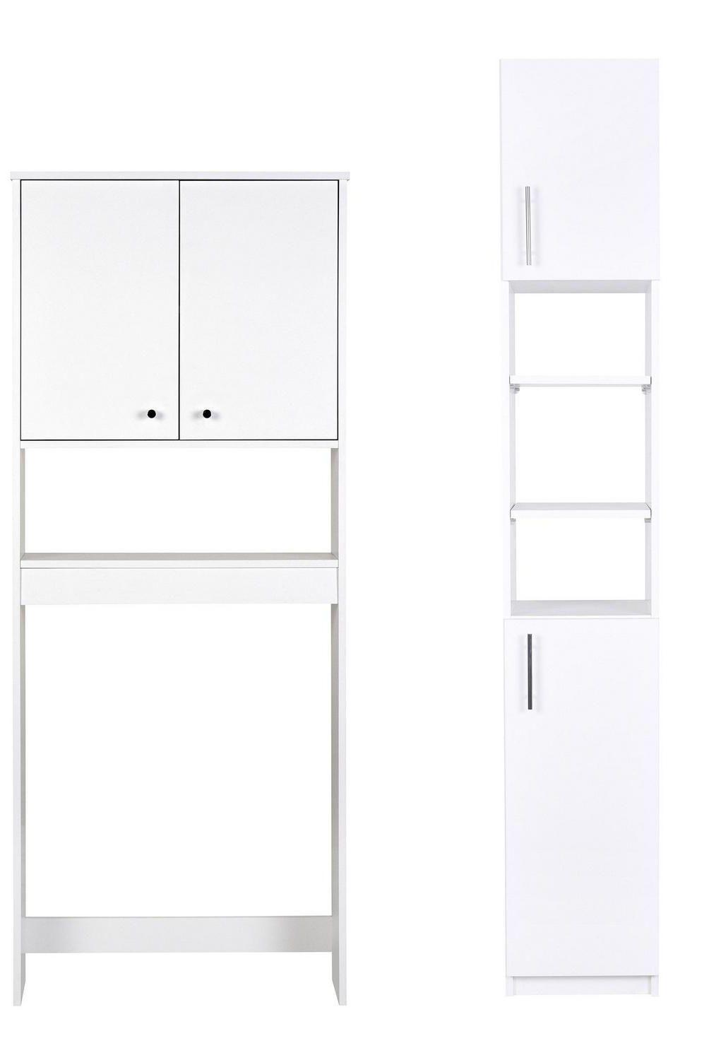 CIC - Combo estante 2 puertas + estante organizador baño