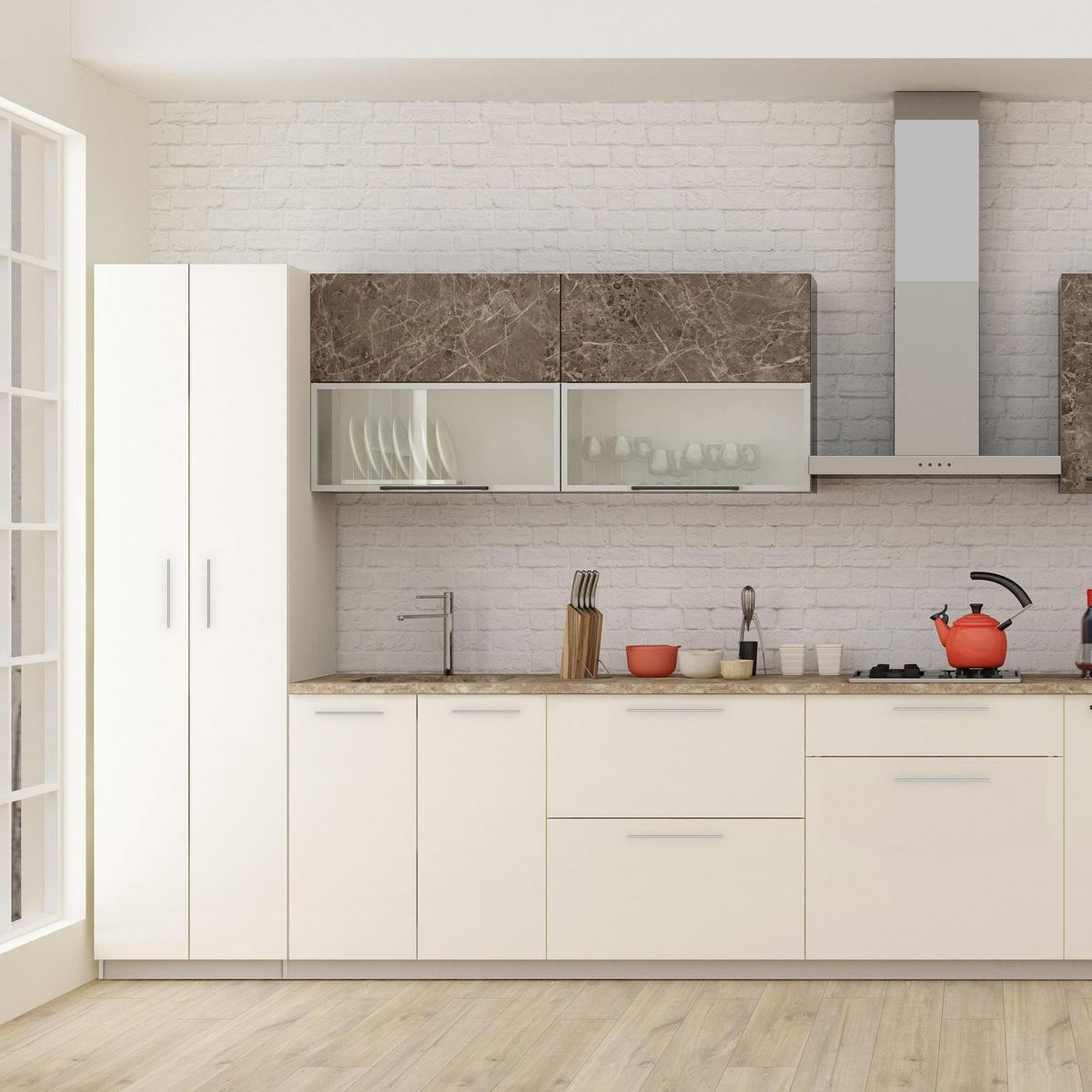 CIC - Combo 2 despensero 2 puertas blanco