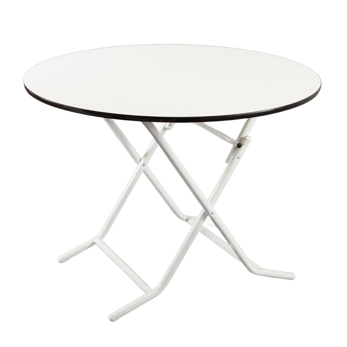 JENNY HOME - Mesa redonda plegable madera