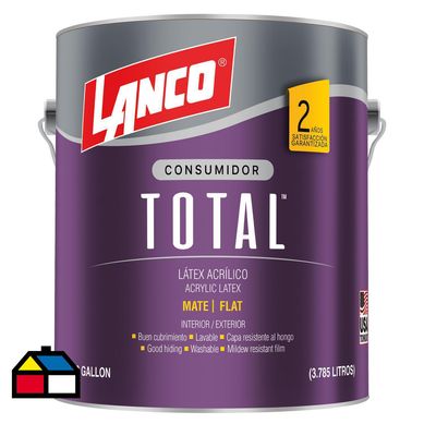 Ltex total multiuso base pastel mate 1 galn