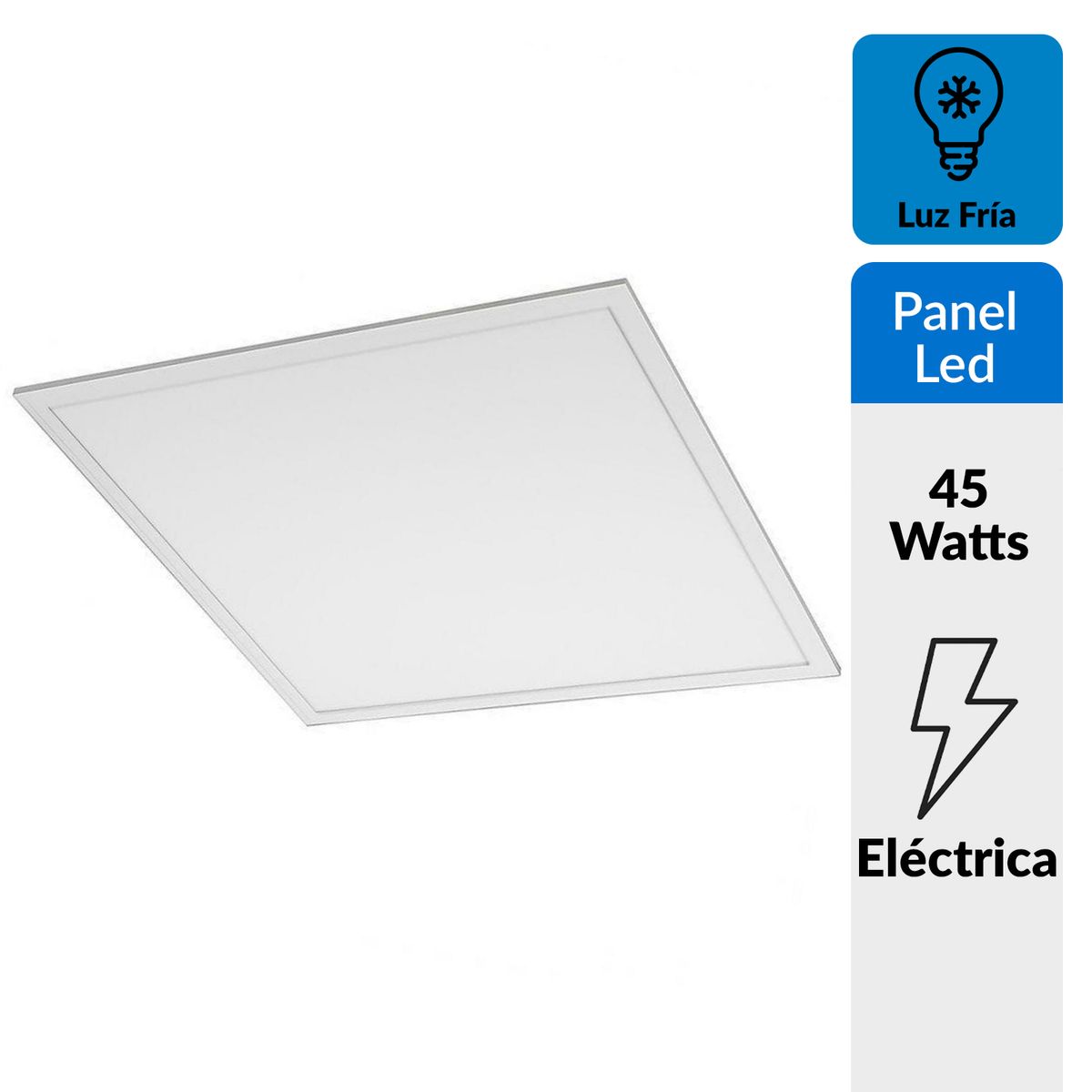 MEGABRIGHT - Panel led cuadrado 60x60 cm 45w backlight