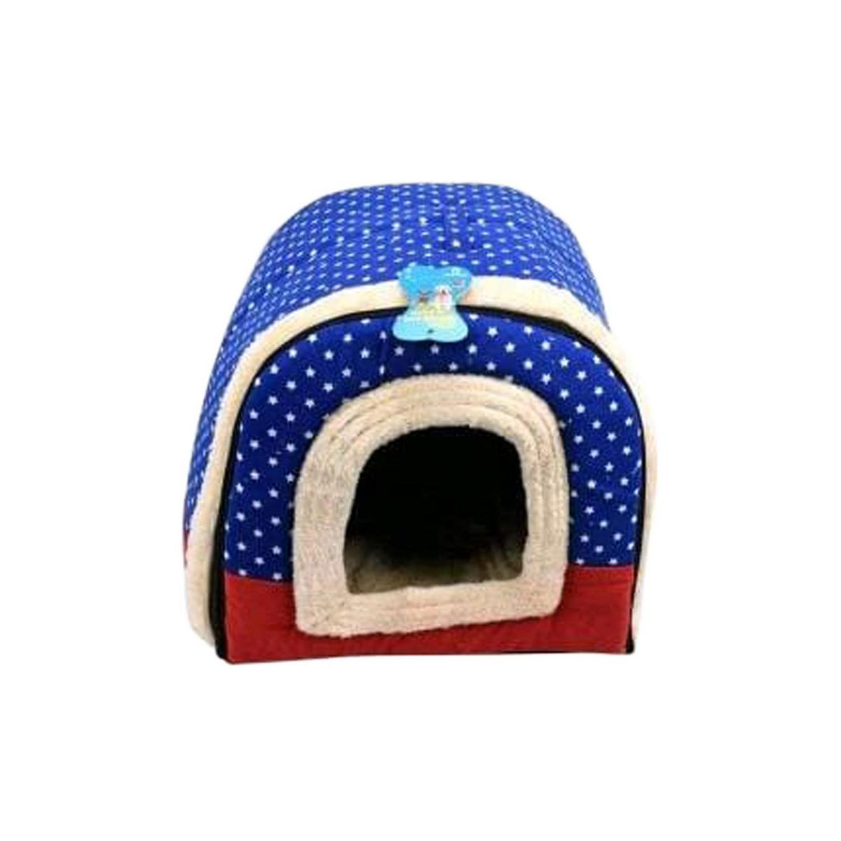 JENNY HOME - Cama Nido Acolchada para Gato 38x32x38 cm Multicolor
