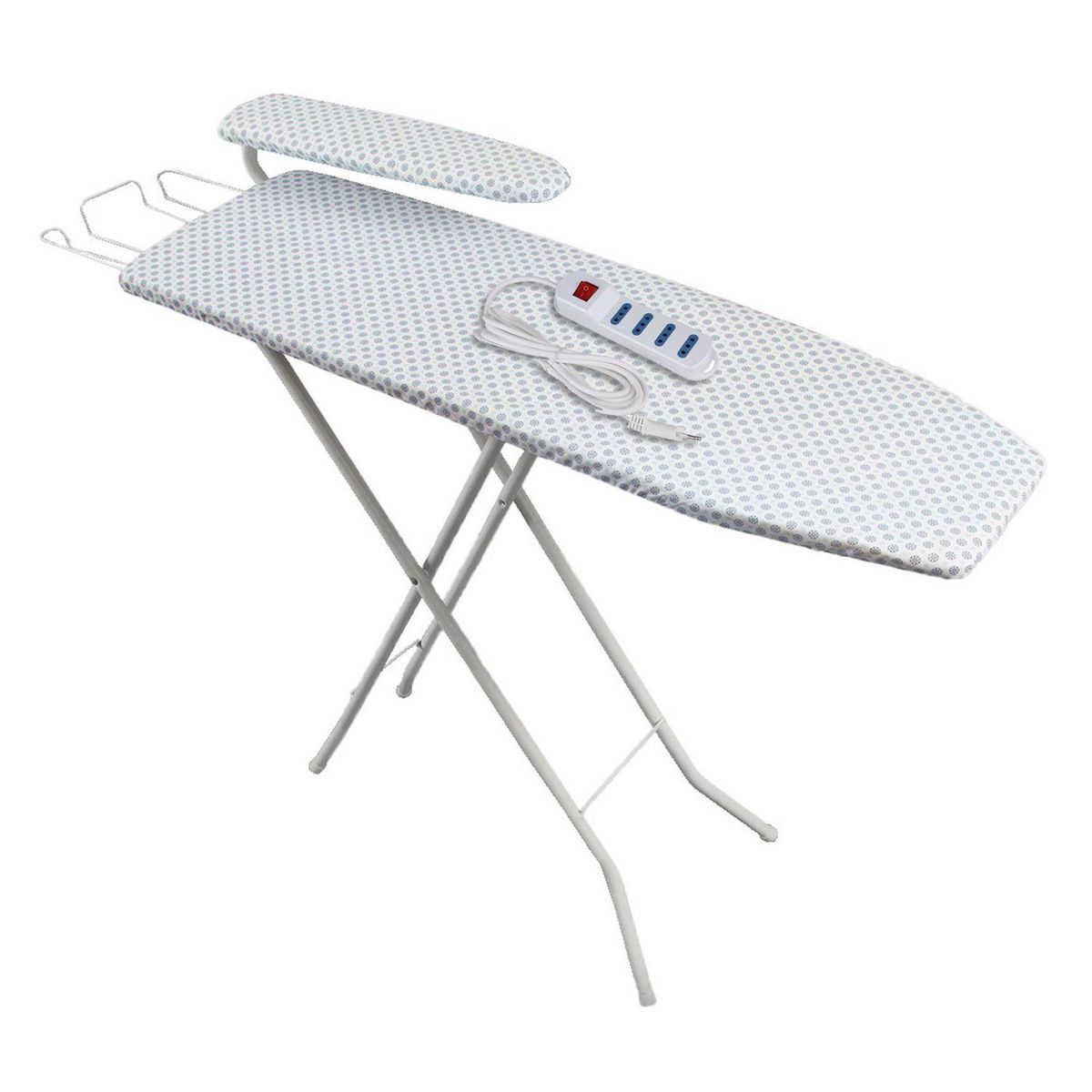 JENNY HOME - Pack Tabla de Planchar Jenny Home con Alargador Eléctrico Ajustable