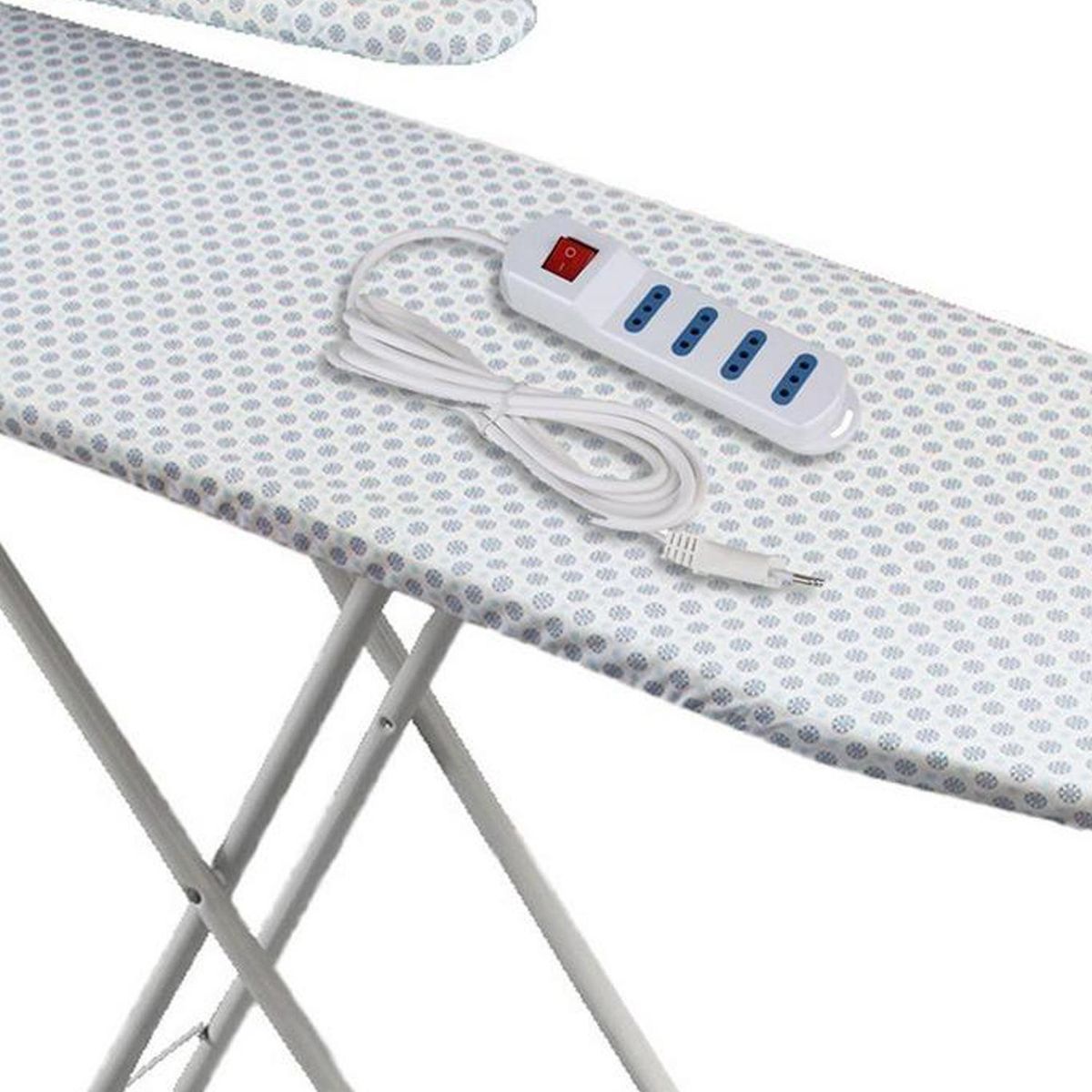 JENNY HOME - Pack Tabla de Planchar Jenny Home con Alargador Eléctrico Ajustable