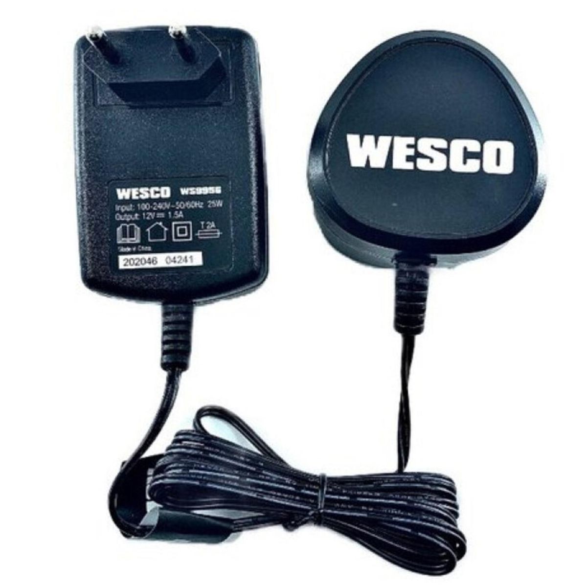 WESCO - Cargador 12V 1.5Ah