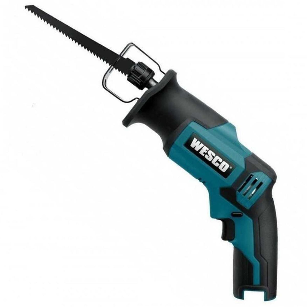 WESCO - Sierra sable 50 mm 12V + hoja para madera