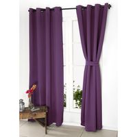 Set Cortinas Victoria 2P Blackout 140x220 cm Lila