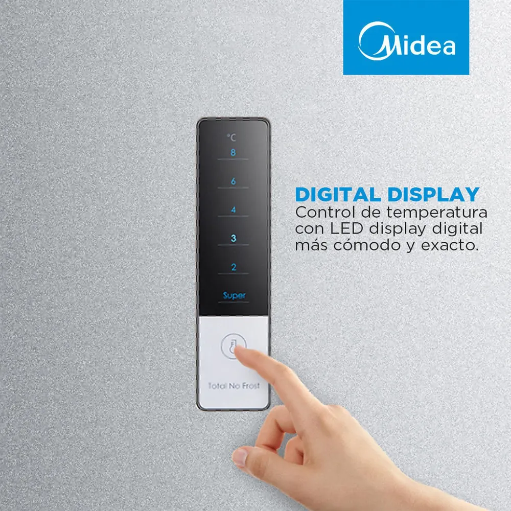 Midea MDRB424FGE50 Light Silver, foto 5