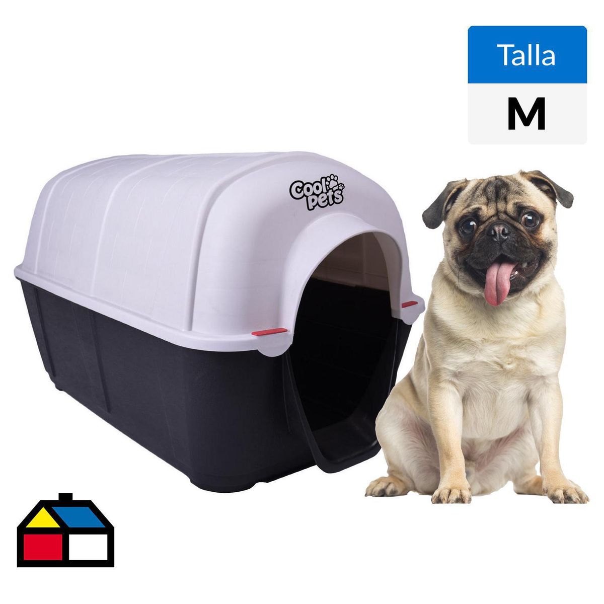 COOL PETS - Casa para Perro 58x58x91.5 Verde