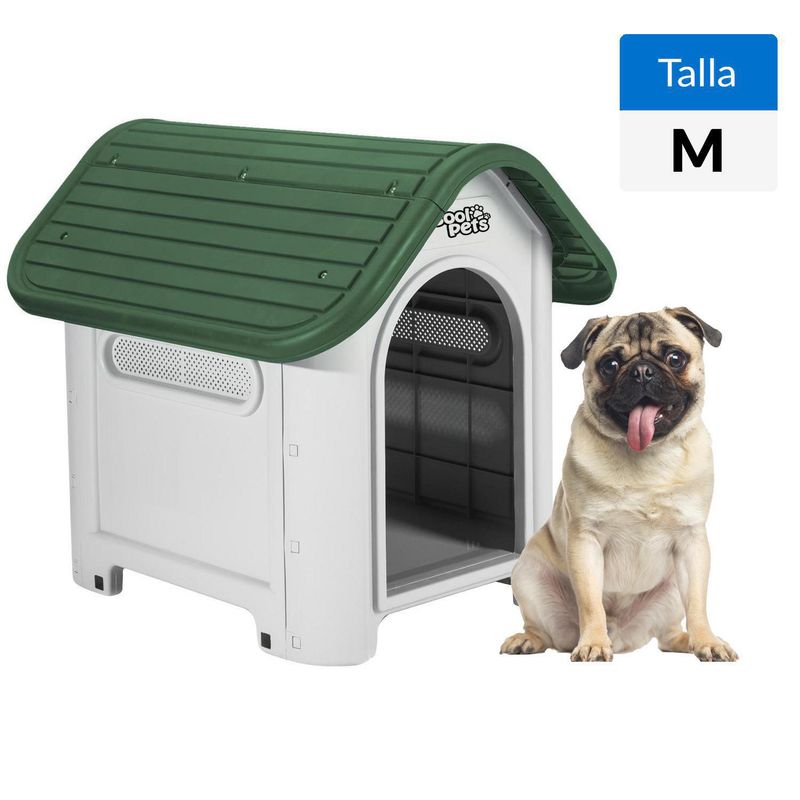 COOL PETS - Casa para Perro 66x59x75 cm Verde
