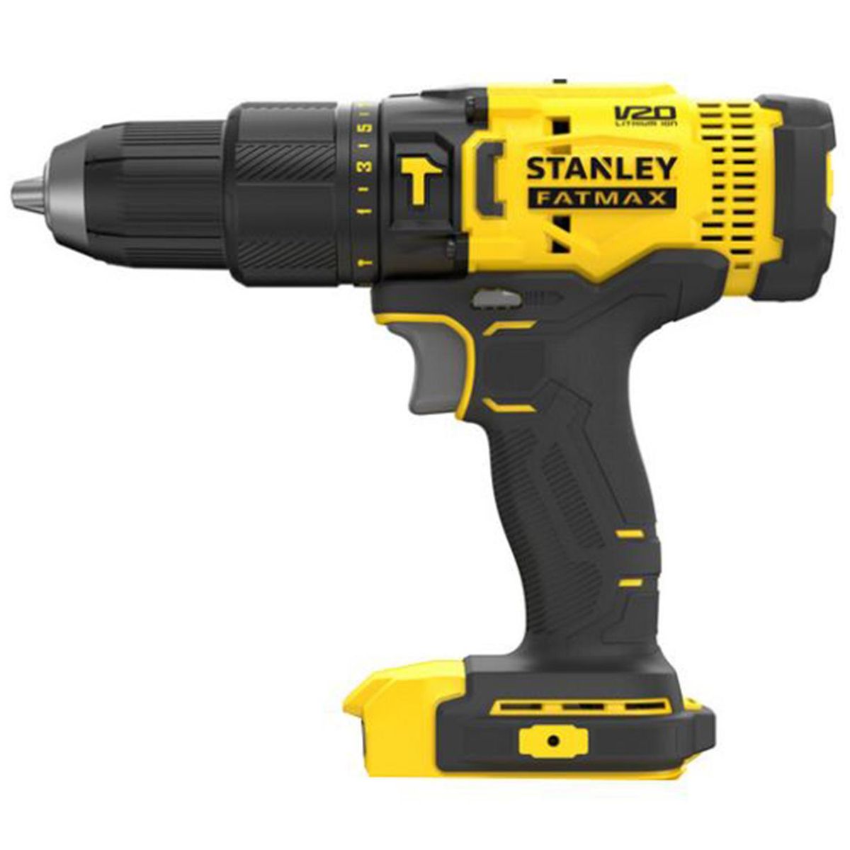 STANLEY - Taladro Inalámbrico Percutor 13 mm 20 V sin Batería
