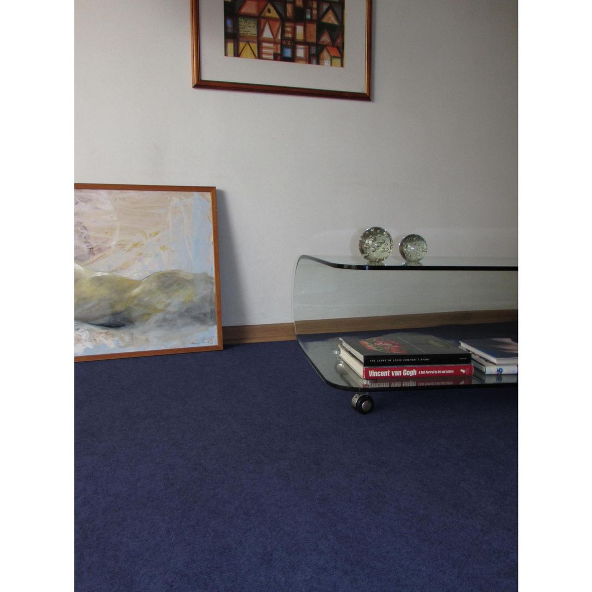 ETERSOL - Cubrepiso 4x4 m Funny Azul 16 m2