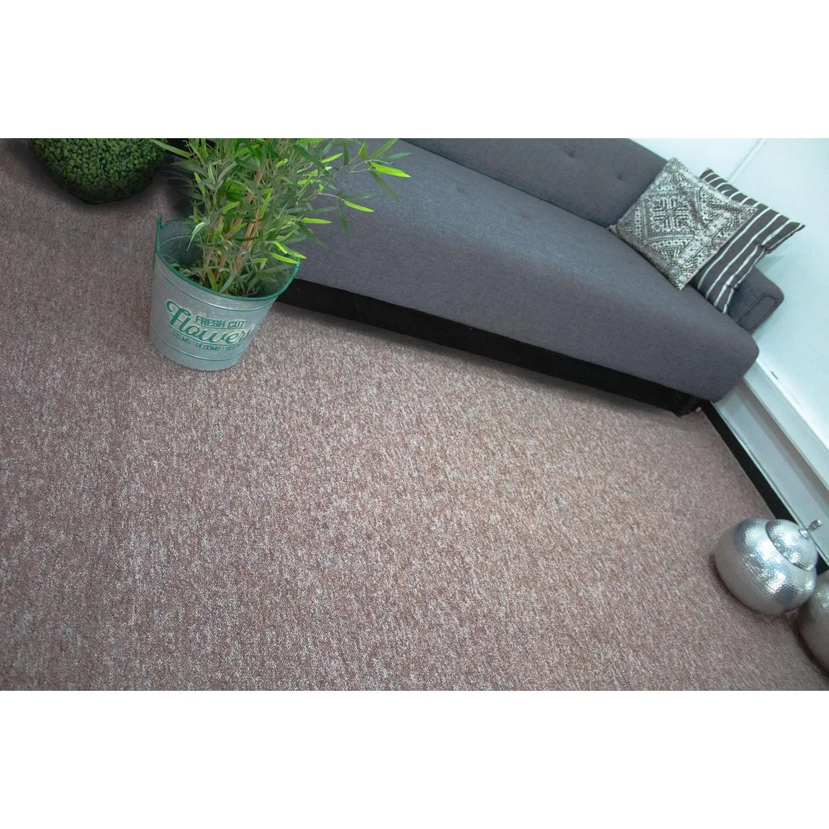 ETERSOL - Alfombra 4x4 m New York Chocolate 16 m2