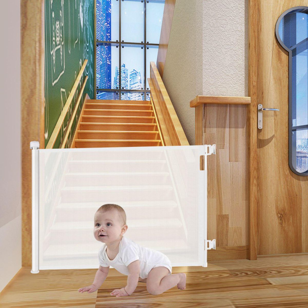 BE DESIGN - Reja infantil retractil 140 cm
