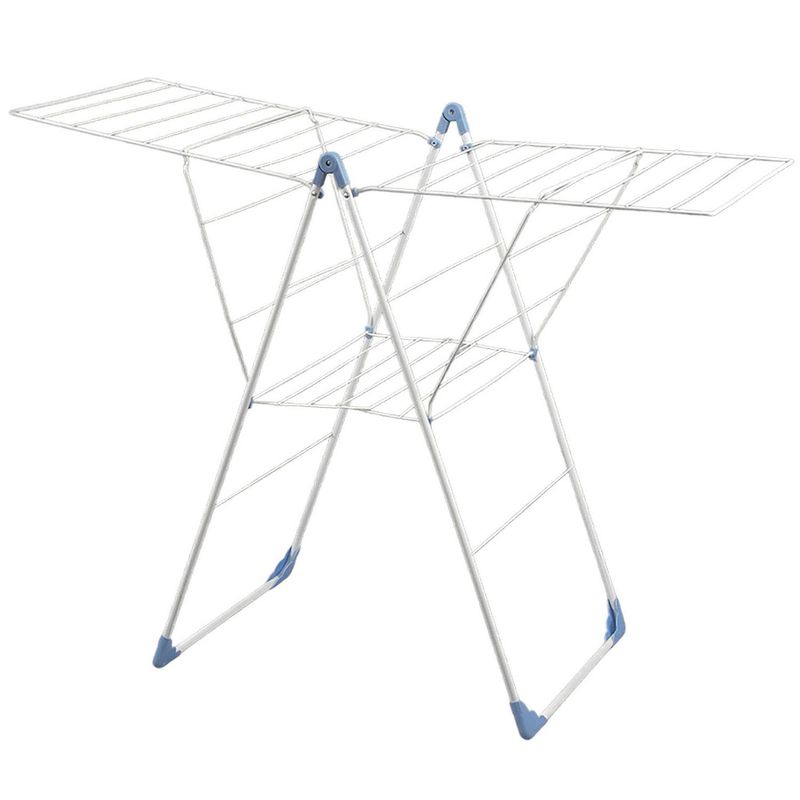 JENNY HOME - Tendedero Alas 5 Bandejas Plegable Acero 62 x 178 x 98 cm