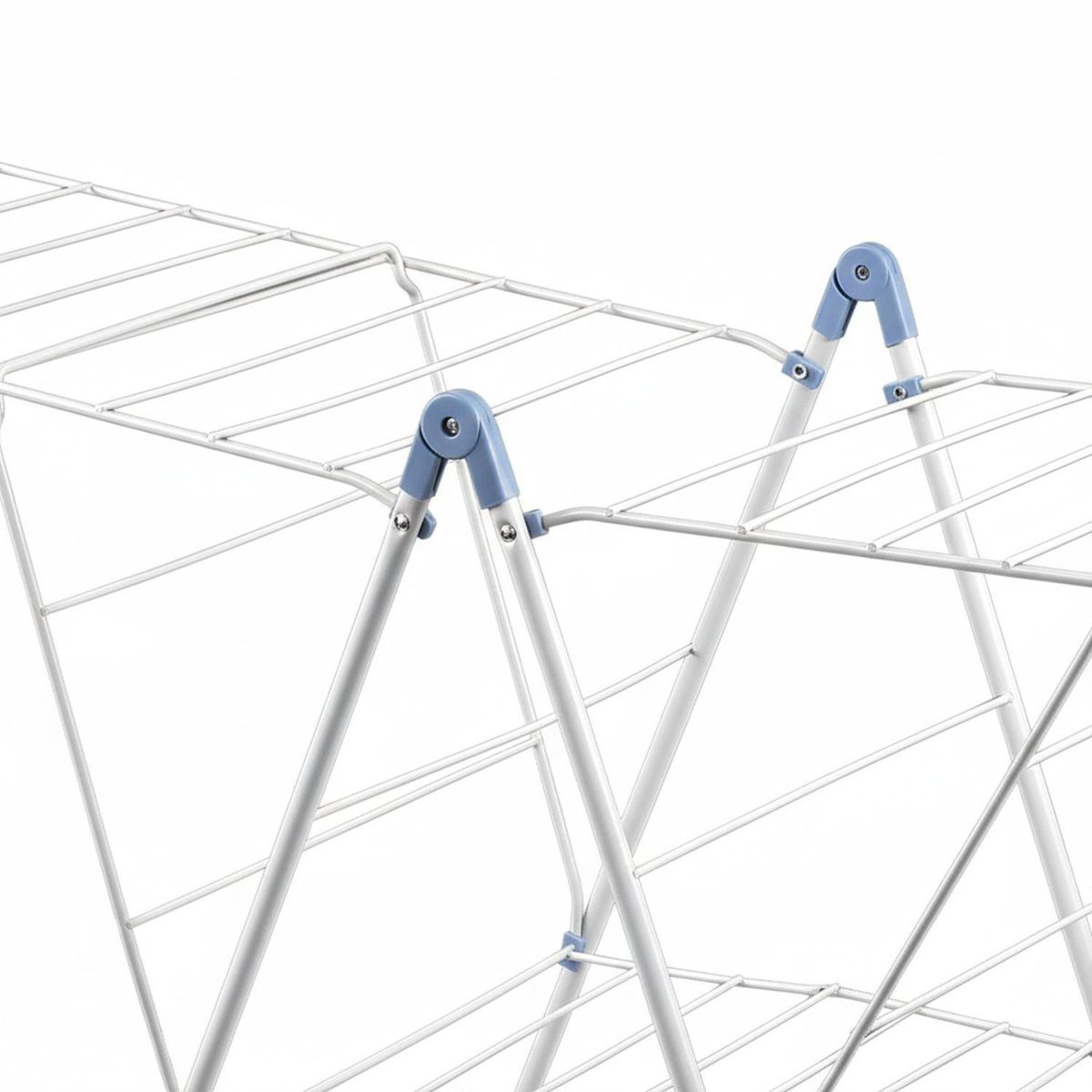 JENNY HOME - Tendedero Alas 5 Bandejas Plegable Acero 62 x 178 x 98 cm 