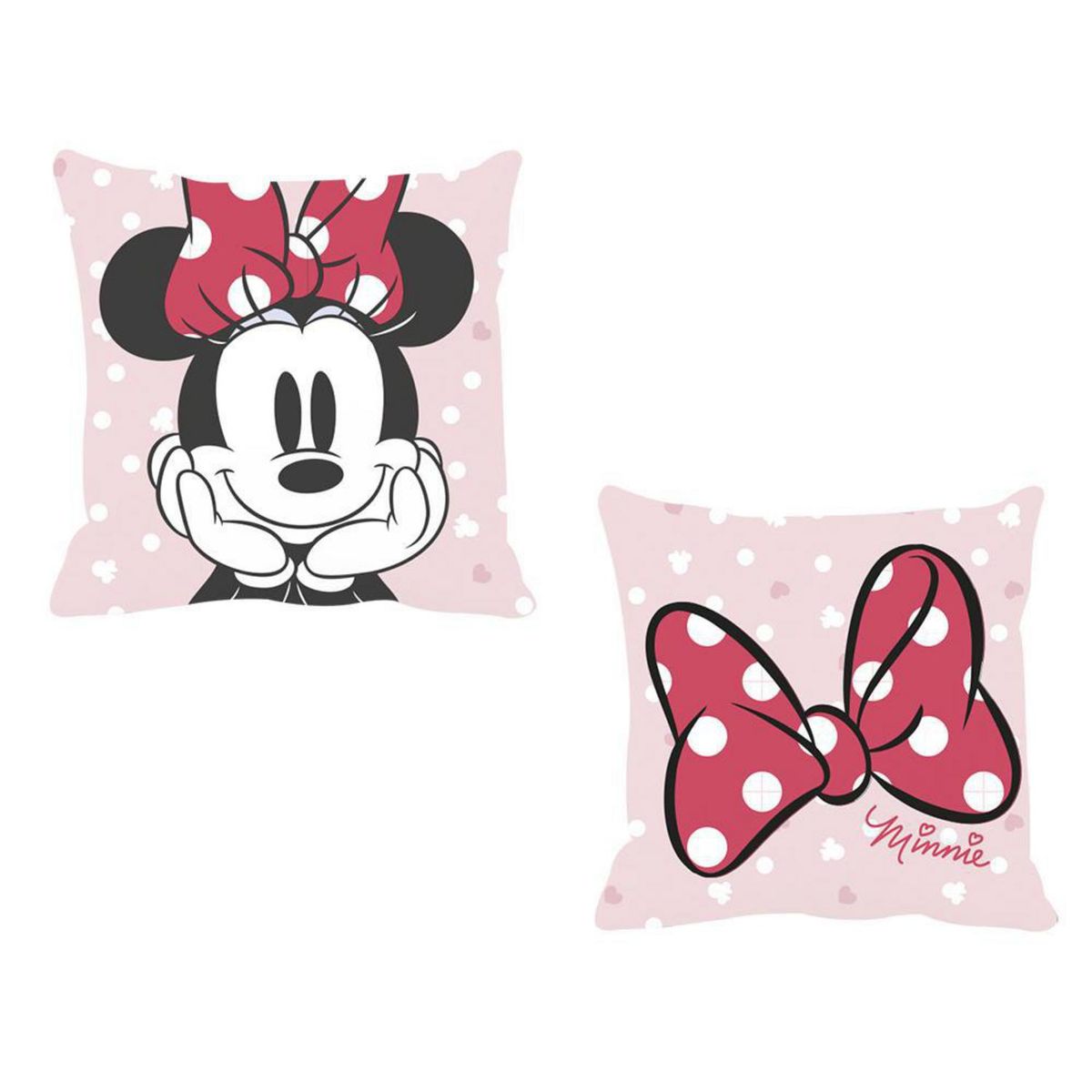DISNEY - Cojín velour estampado 40x40 cms Disney 100 niño