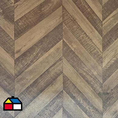 Piso Vinlico 2 mm 200x400 cm Alaska Marrn 8 m2