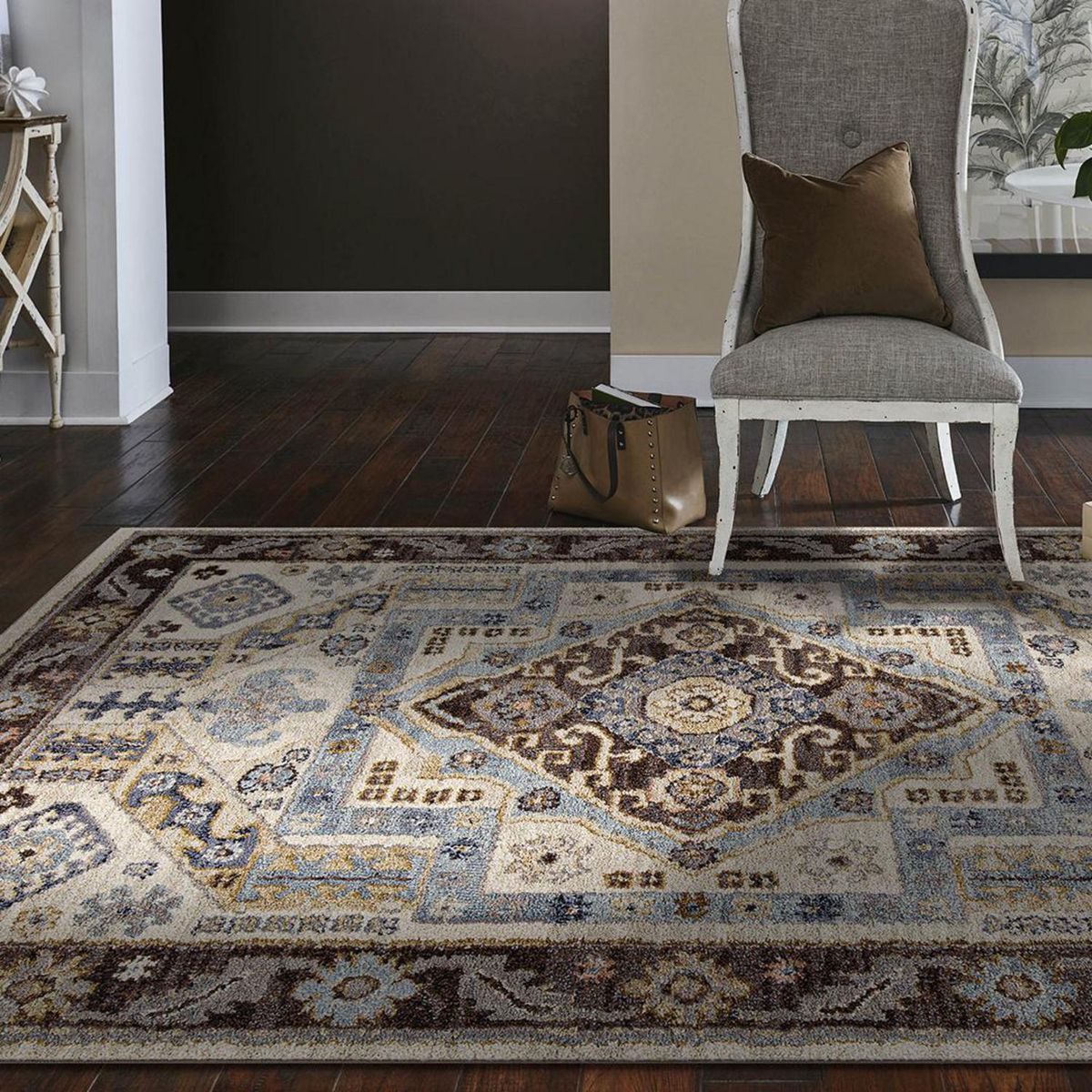 IDETEX - Alfombra Grande Style Black 240x340 cm Polipropileno Multicolor