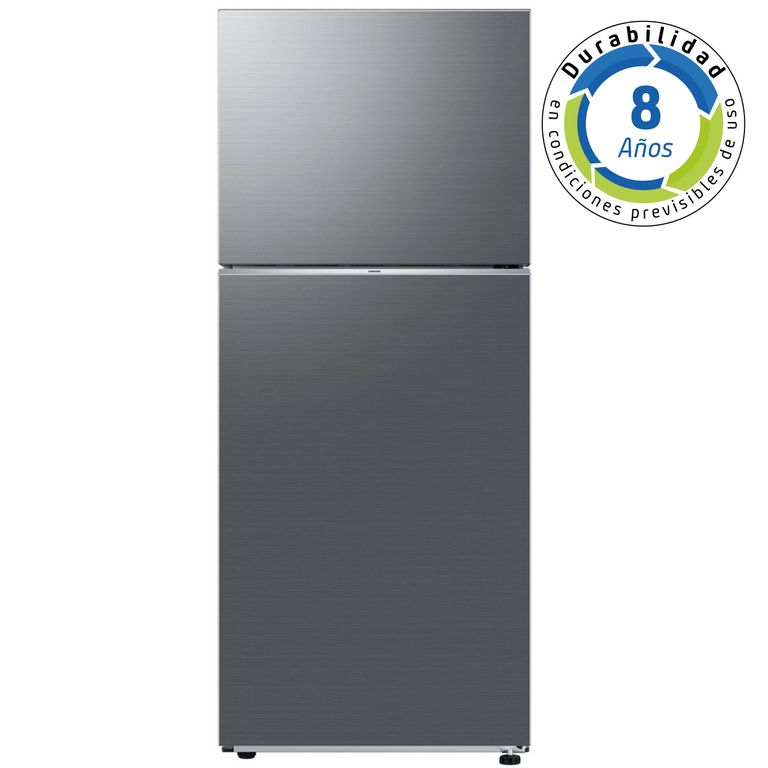 SAMSUNG Refrigerador Top Freezer No Frost 393 Litros Inox RT38CG6000S9ZS