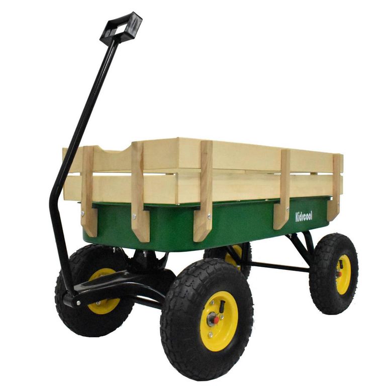 KIDSCOOL Carro de Arrastre Multifunción Verde Desde 17 años