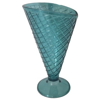 Copa helado 9,7x9,5x16,5 turq