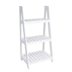 IMPORTADORA USA - Estante Madera 3 Nivel(es) 30x79x40 cm Blanco