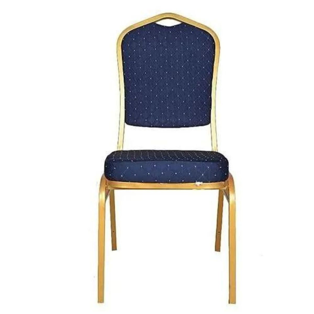 IMPORTADORA USA - Silla Comedor Apilable Eventos Azul 90x45x40 cm