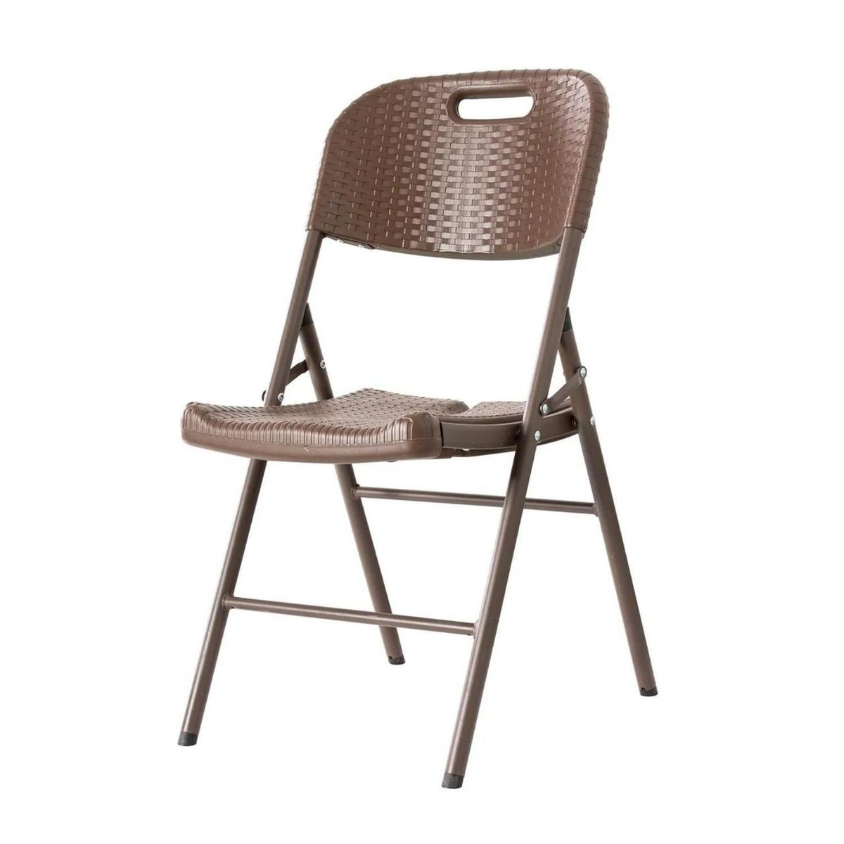 IMPORTADORA USA - Silla resina plegable Rattan café