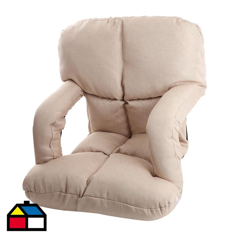 IMPORTADORA USA - Cojin Puff 92x58 cm beige