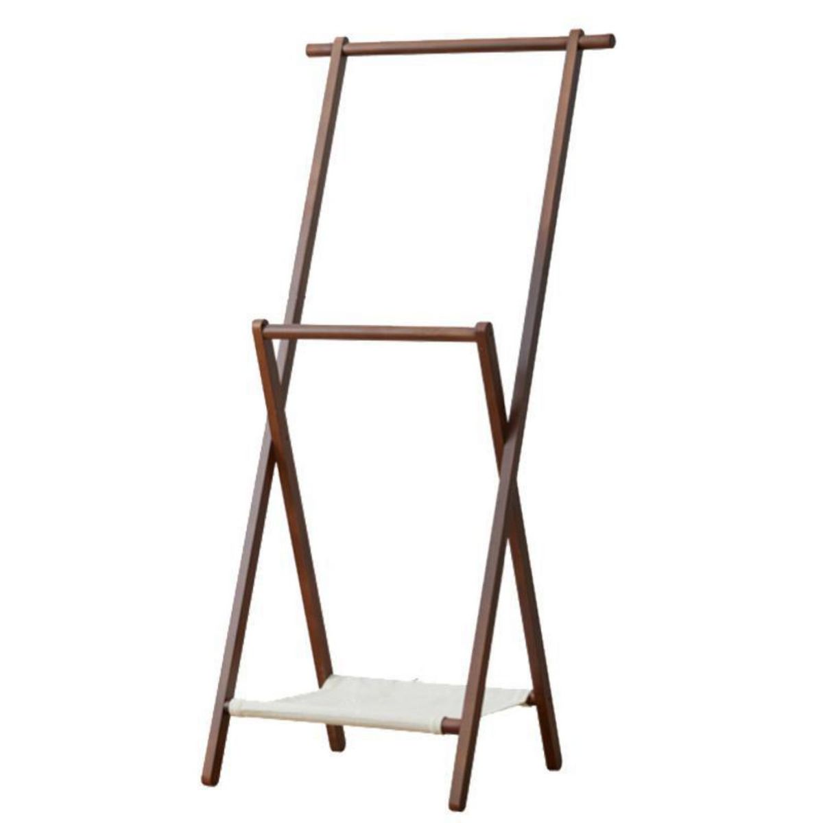 IMPORTADORA USA - Perchero Plegable Madera Café