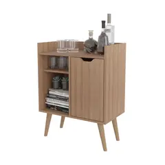 TECNOMOBILI - Mesa Arrimo 60.0x78.5x34.8 cm Almendra